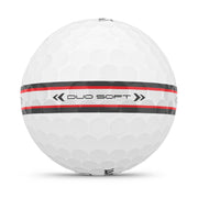 Duo Soft Golf Balls - Red/ White