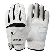 Feel Plus Golf Glove - White
