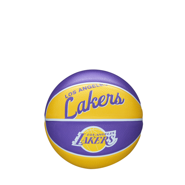 NBA Team Retro Mini Basketball LA Lakers