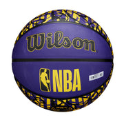 NBA Team Graffiti Basketball LA Lakers