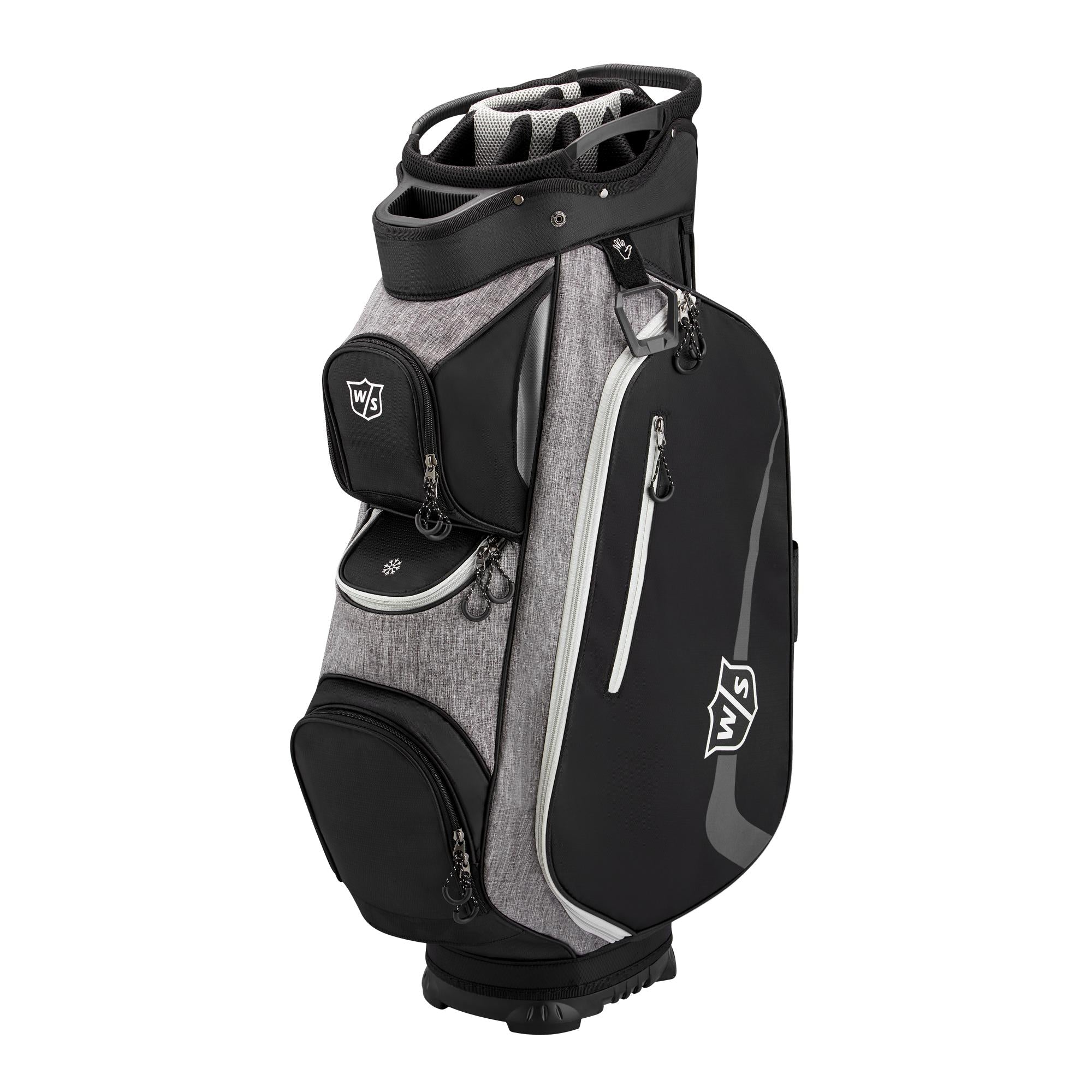 Wilson Mens Staff Xtra Golf Cart Bag Black