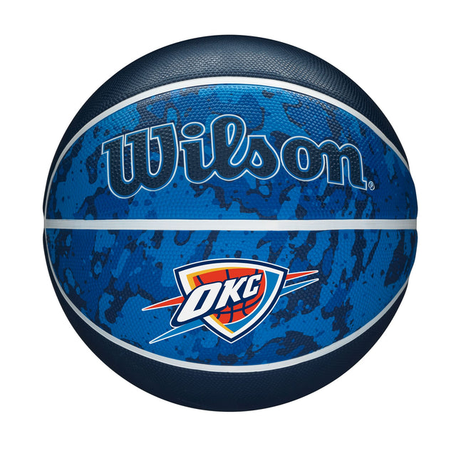 NBA Team Tiedye Basketball Oklahoma City Thunder