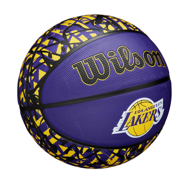 NBA Team Graffiti Basketball LA Lakers