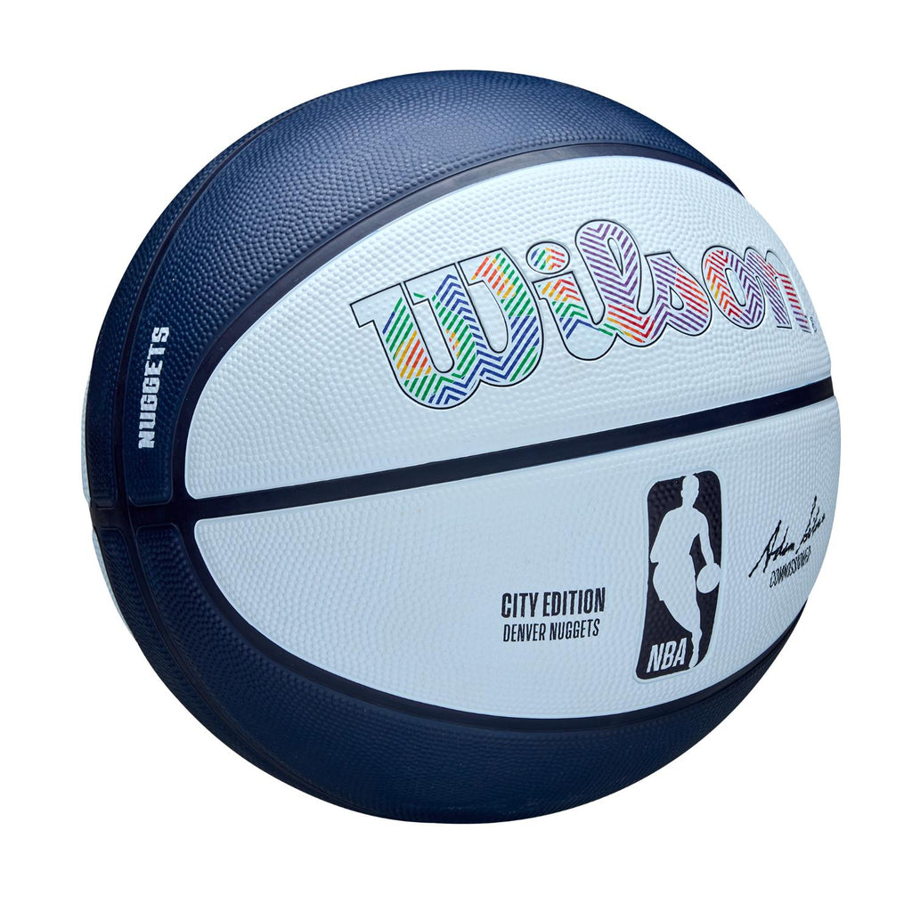 Buy NBA Team City Edition Icon Basketball Denver Nuggets online - Wilson NZ